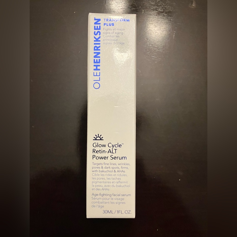 Olehenrisksen Transform Plus Glow Cycle Retin ALT Power Serum. 1 Fl oz